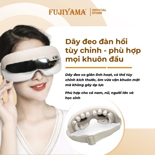 Máy Massage Mắt Cao Cấp FUJIYAMA FM1610