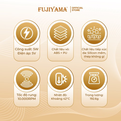Máy Massage Mắt Cao Cấp FUJIYAMA FM1610