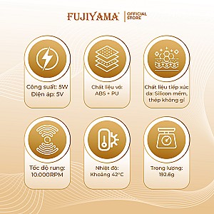Máy Massage Mắt Cao Cấp FUJIYAMA FM1610