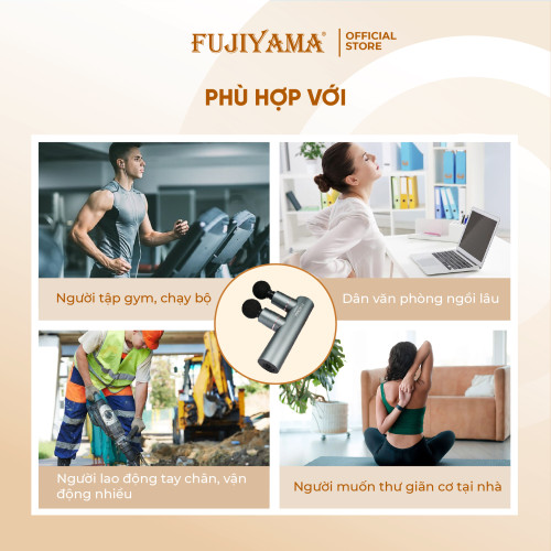 ĐẦU NÓNG LẠNH (LINH KIỆN RỜI) cho Máy Massage Cầm Tay Fujiyama SF-A32